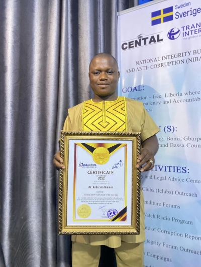 CENTAL wins &quot;Accountability Campaigner of the Year&quot; Accolade