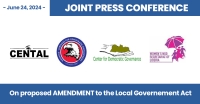 Joint Press Conference  By Civil Society Organizations on Proposed Amendment to the Local Government Act of 2018