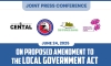 Joint Press Conference  By Civil Society Organizations on Proposed Amendment to the Local Government Act of 2018
